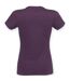 Womens/ladies feel good t-shirt purple SF