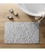 Tapis de Bain Imprimé Leandra 50x80cm Gris-5