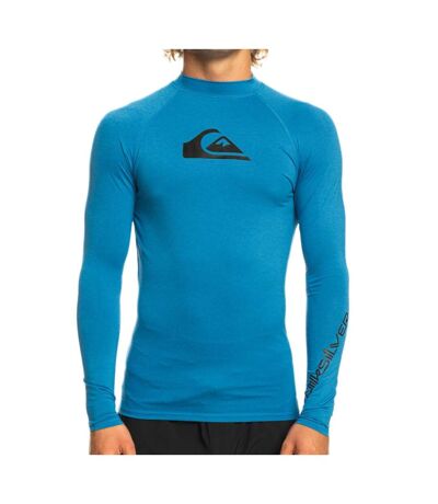 Lycra manches longues Bleu Homme Quiksilver All Time - S