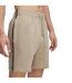 Mens Icon Fleece Taped Sweat Shorts Marine Od Green Under Armour-4