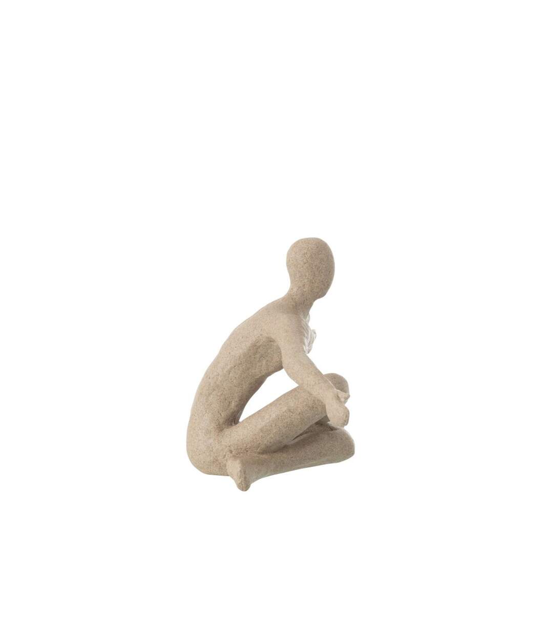 Statuette Bras Ouverts en Résine Shawn 57cm Beige-2