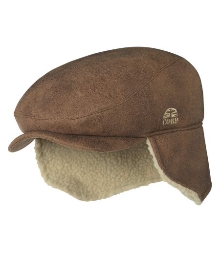 CASQUETTE PLATE CACHE OREILLE SUEDINE VIELLI SHERPA