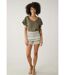 T-shirt basique fantaisie pour femme ORIA-2