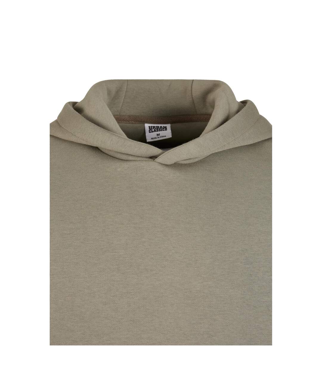 Sweat À Capuche Homme Olive Pâle Urban Classics-3
