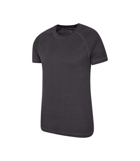 Mountain Warehouse Mens Talus Round Neck Short-Sleeved Thermal Top (Gray) - UTMW523