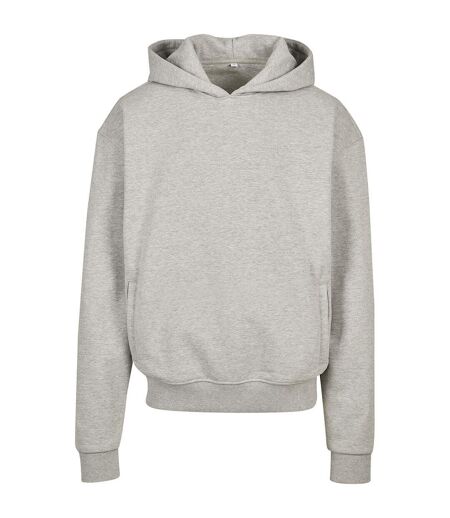 Sweat À Capuche Homme Gris Chiné Build Your Brand