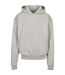 Sweat À Capuche Homme Gris Chiné Build Your Brand-1