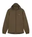 Veste Unie À Capuche Homme Kaki Foncé Lyle & Scott-2