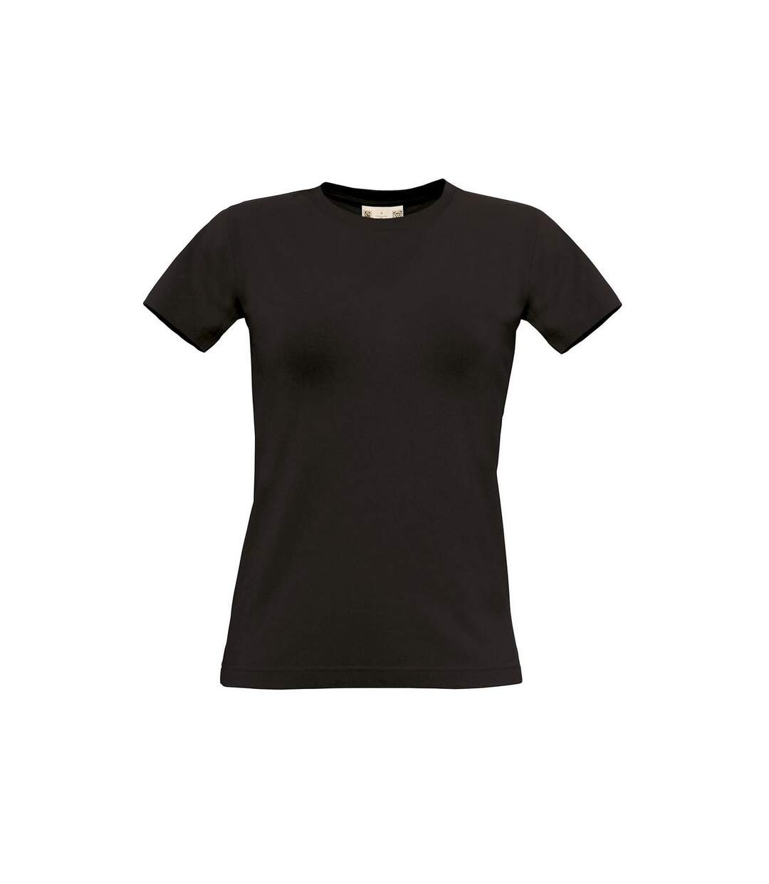 T-shirt à manches courtes femme noir B&C Biosfair