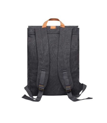 Bosler recycled canvas 17l backpack one size black Vinga