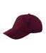 Baseball Cap Burgundy Beechfield-2
