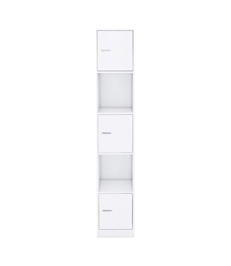 Colonne de salle de bain - Anne - Blanc - 180 x 33 x 30 cm