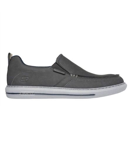 Mens Pertola Loafers Charcoal Skechers