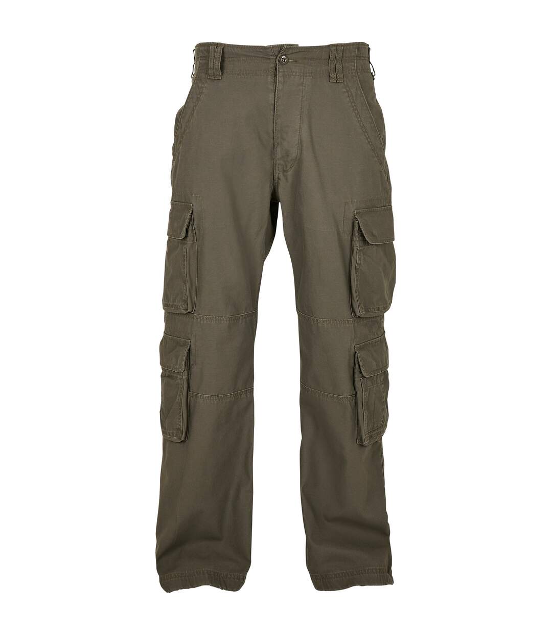 Pantalon À Poches Pure Homme Olive Build Your Brand-1