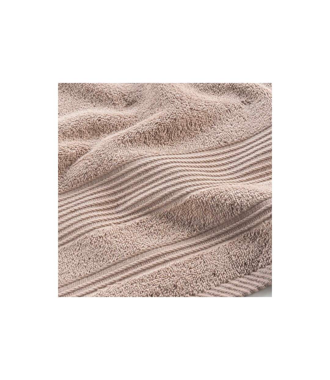 Drap de Douche Tendresse 70x130cm Taupe-3