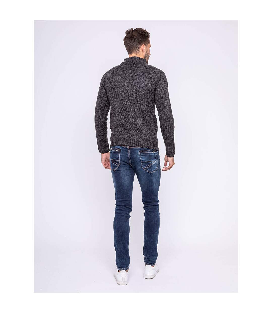 Gilet zippé col montant LIVIER-2