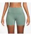 Womens/ladies Swift Running Shorts Green Nike-1