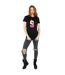 Disney Womens/Ladies Alphabet S Is For Sleeping Beauty Cotton Boyfriend T-Shirt (Noir) - UTBI42685-4