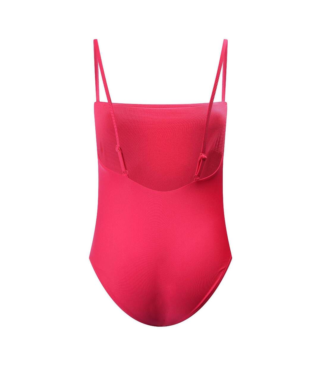 Maillot De Bain 1 Pièce Uni À Bretelles Fines Femme Rose Corail Speedo-2