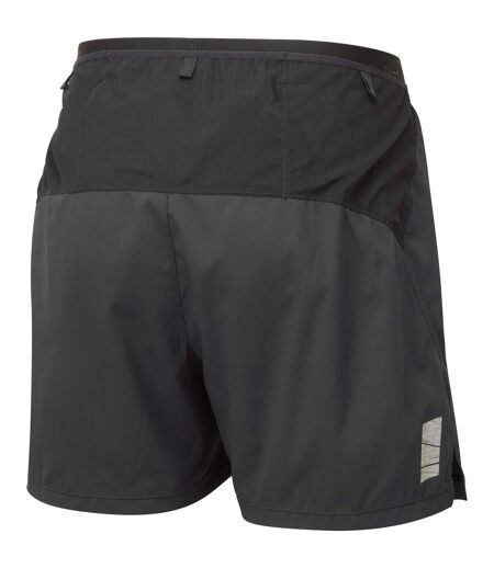 Mens Tech All Terrain Shorts Black Ronhill
