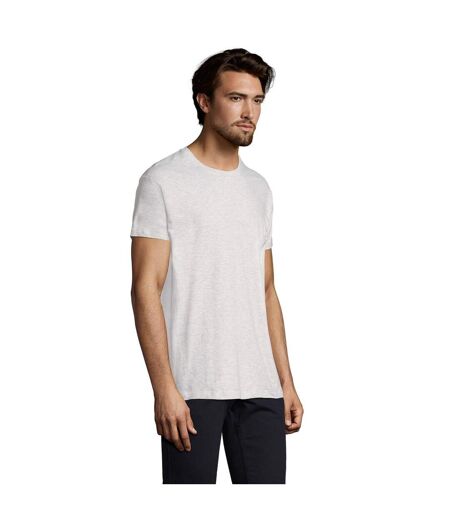 T-shirt Imperial Adulte Cendre Chiné SOLS