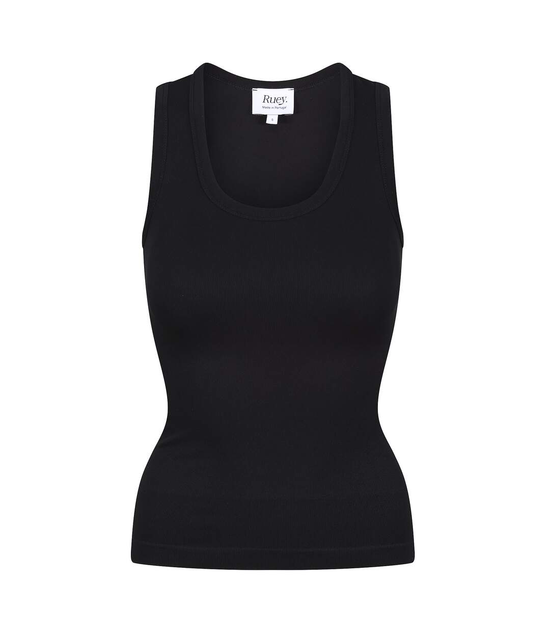 Ladies Essentials Scoop Neck Tank Sculpting Recycled Stretch Fit-1