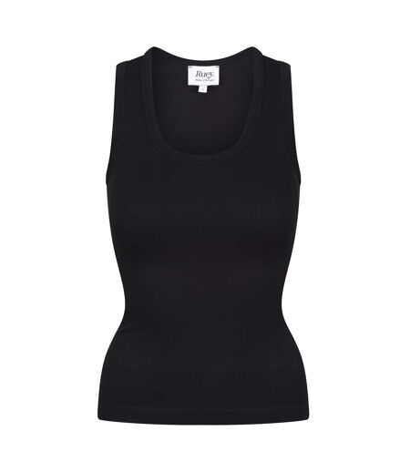 Ladies Essentials Scoop Neck Tank Sculpting Recycled Stretch Fit