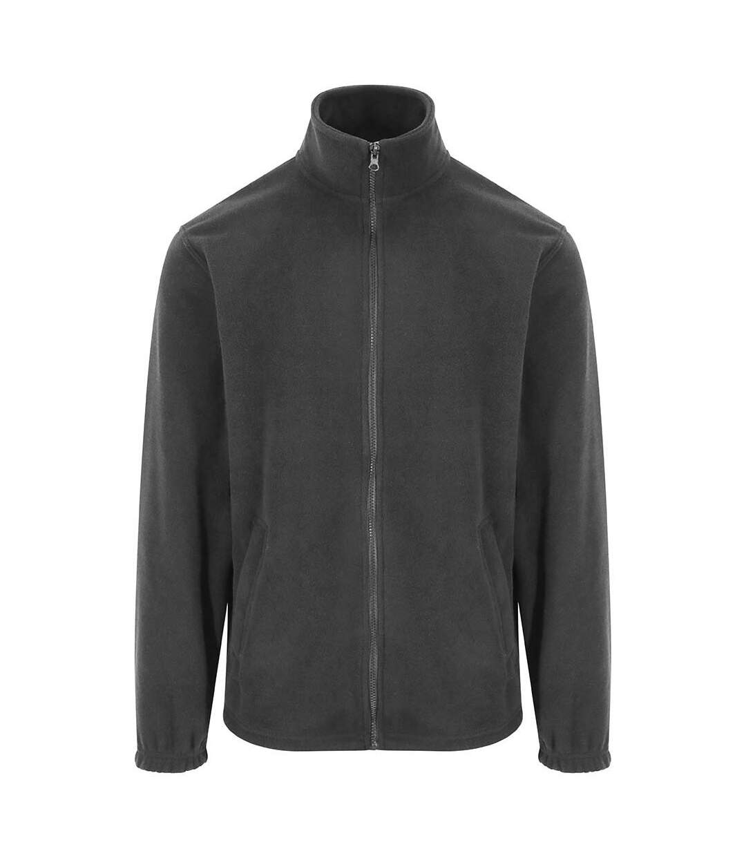 Unisex adult fleece jacket charcoal PRO RTX-1