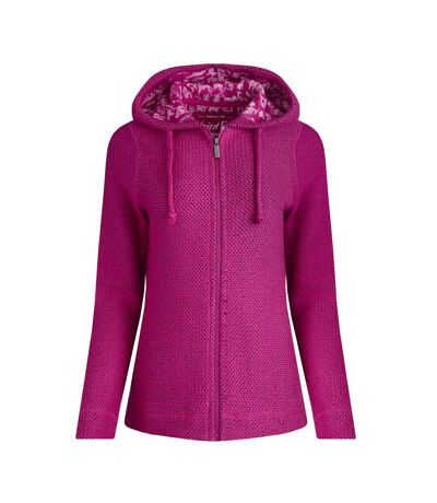 Veste À Capuche Chicoa Femme Magenta Weird Fish