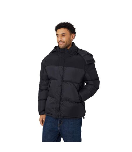 Doudoune Matelassée Homme Noir Brave Soul