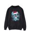 Disney - Sweat LILO AND STITCH CHRISTMAS LIGHTS SKETCH - Femme (Noir) - UTBI22680-1