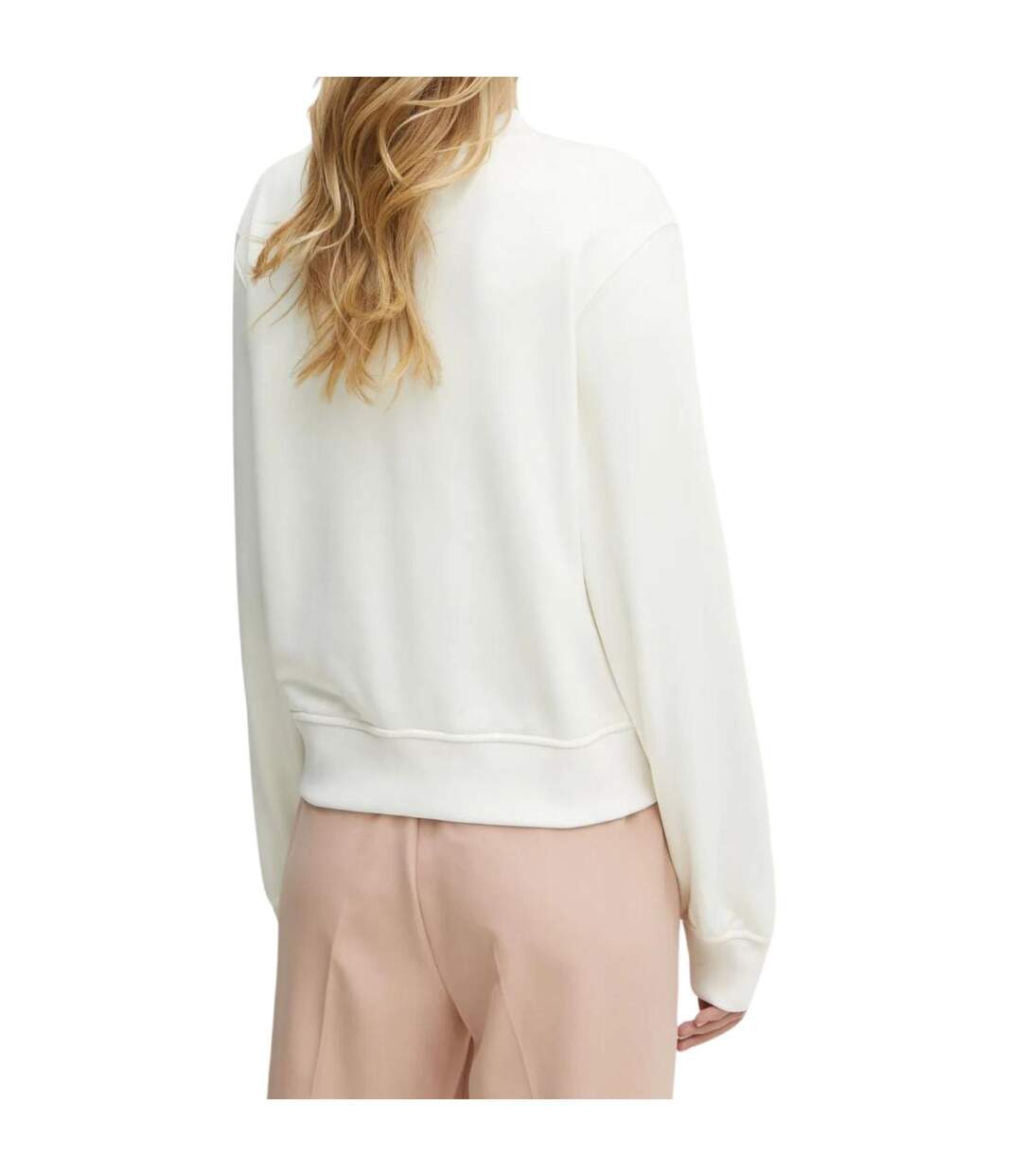 Sweat Motif/style À Pois Femme Écru Guess-2