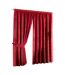 Riva Home Imperial - Ensemble de rideaux (Rouge) (90 x 90 inch) - UTRV499