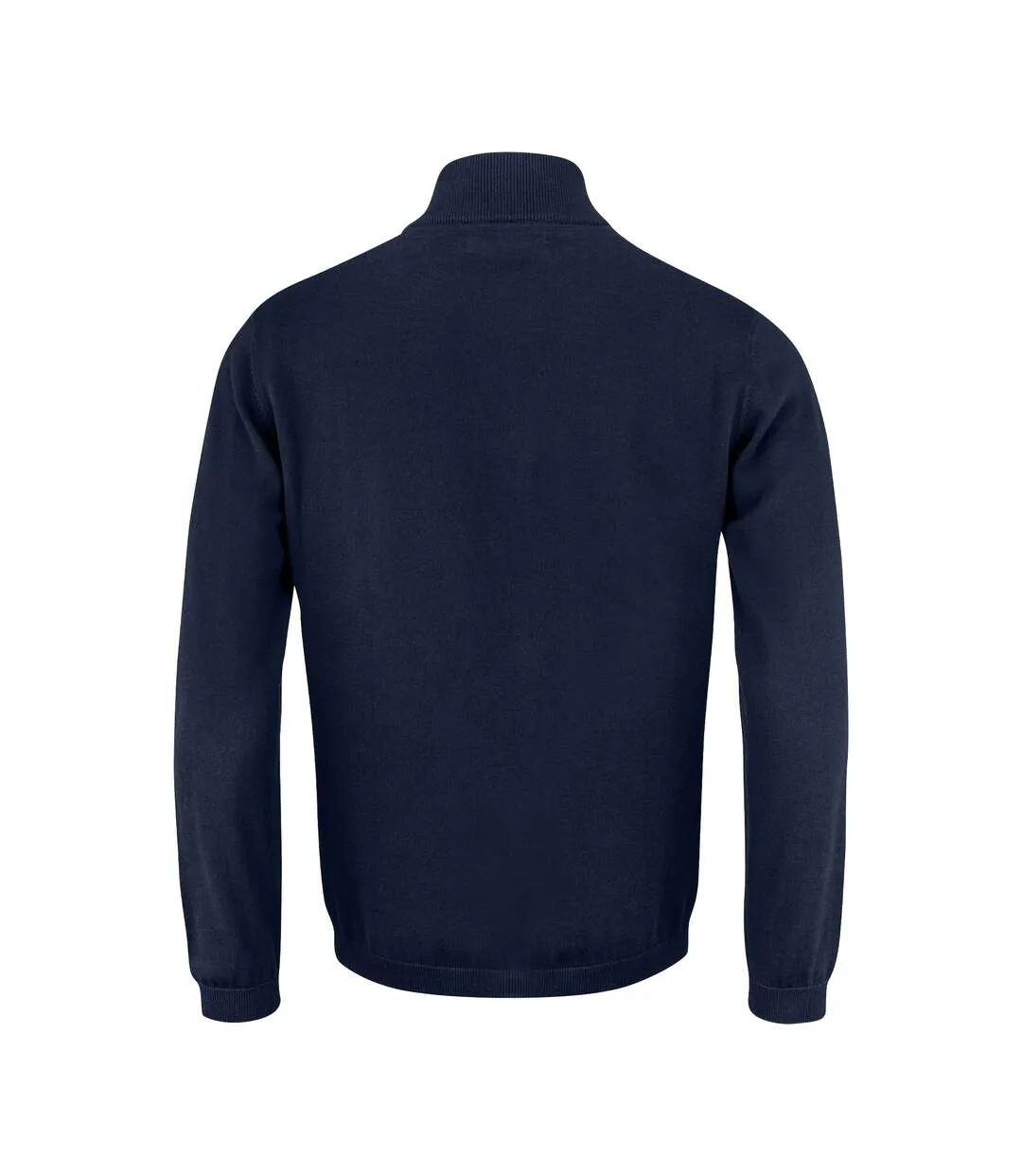 Mens Ashland Knitted Cardigan Navy James Harvest-2