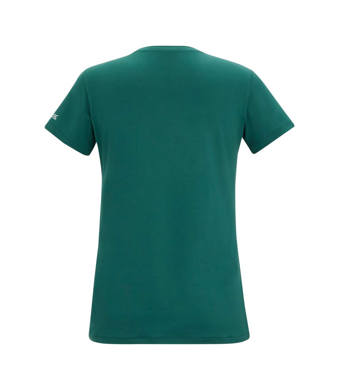 T-shirt Extensible Manches Courtes Motif/style Rivage Fingal Femme Vert Sarcelle Imprimé Graphique Regatta-2