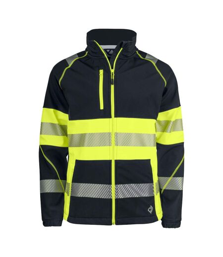 Veste Softshell Homme Jaune Noir Projob