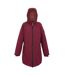 Veste imperméable yewbank femme rouge foncé / rouge clair Regatta