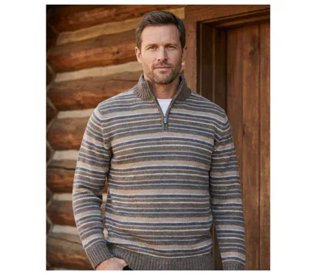 Pull camionneur col montant zippé PACHA2