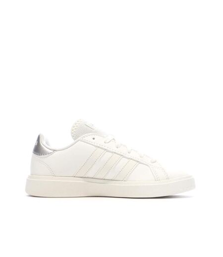 Baskets ecru femme adidas grand court base 2.0