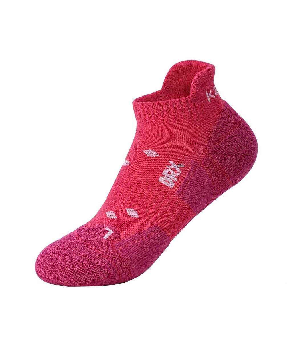 Lot De 2  Socquettes Femme Rose Fluo Karrimor-3