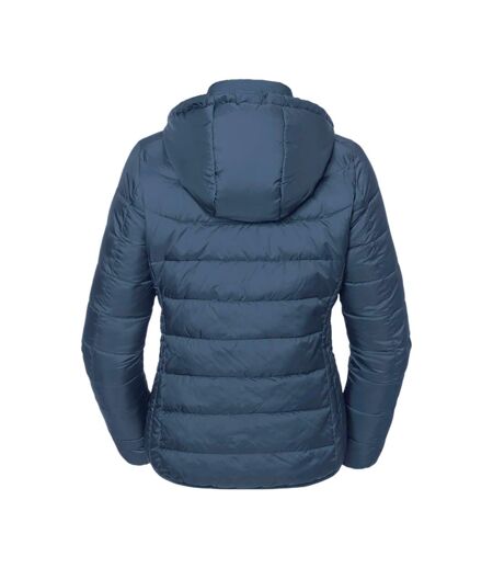 Russell Adults Unisex Hooded Nano Jacket (French Navy)