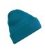Bonnet À Manchettes Original Pour Adultes, Unisexe Bleu Sarcelle Beechfield-1