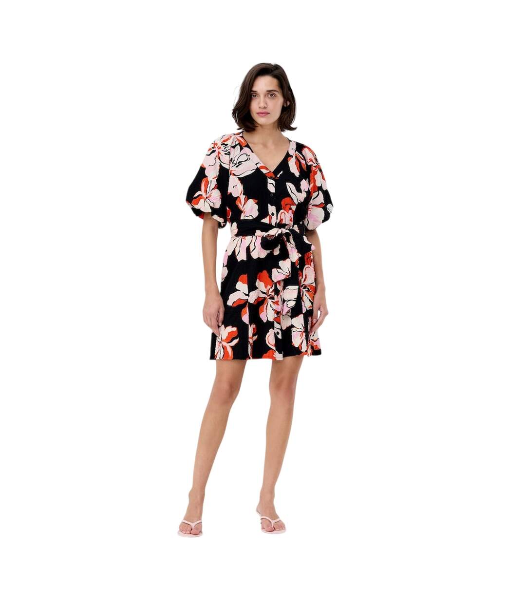 Womens/ladies Milani Mini Dress Black French Connection-1