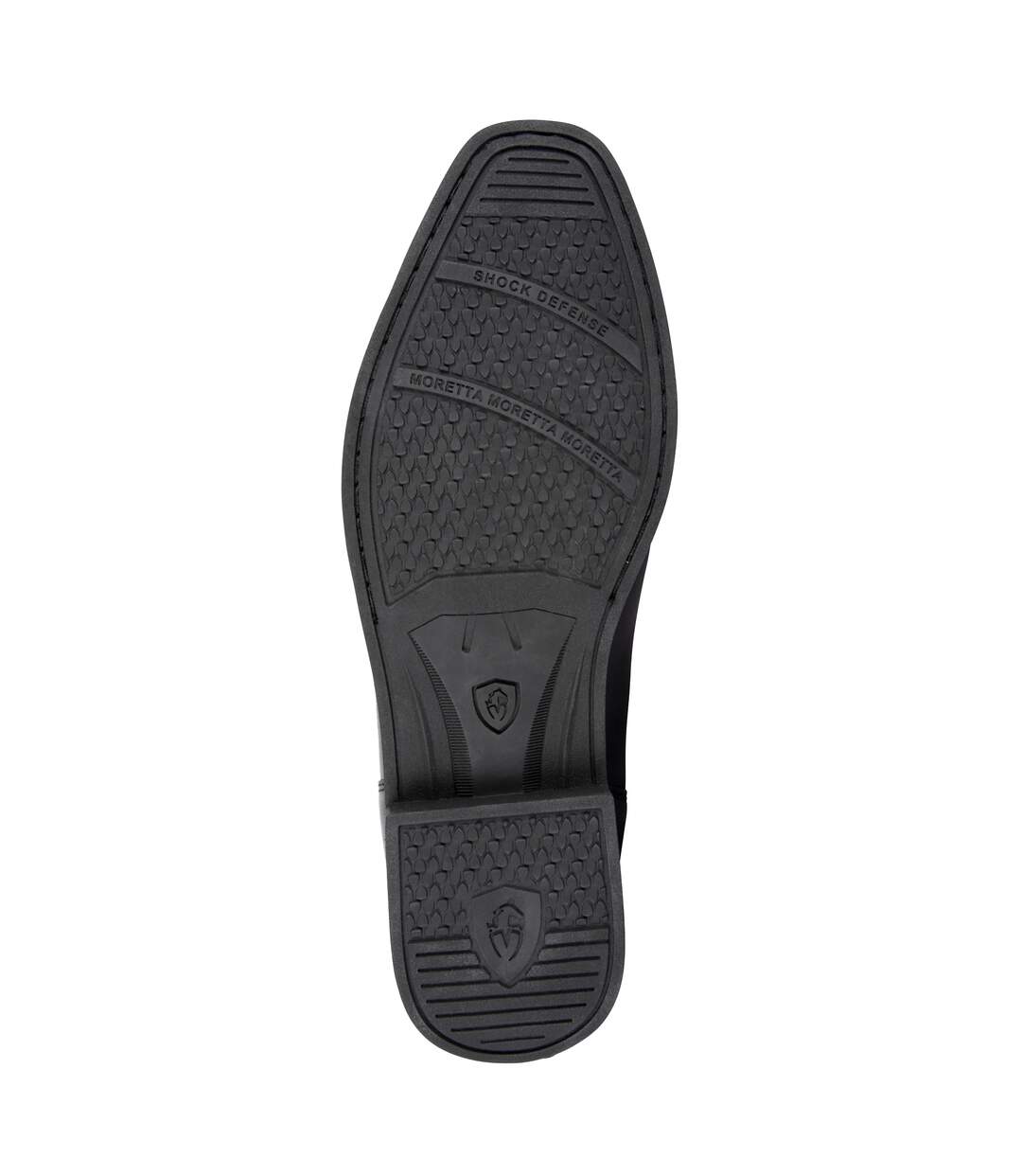 Bottes hautes d'équitation ortona femme noir Moretta-4
