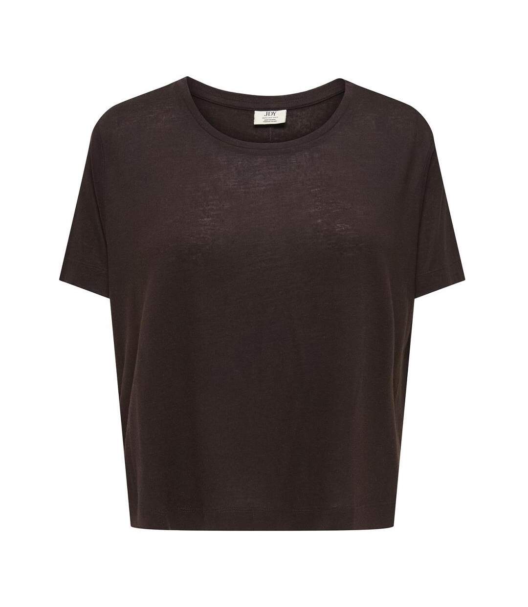 T-Shirt marron  femme jdy gwen-1