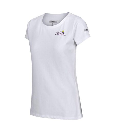 Regatta - T-shirt BREEZED - Femme (Blanc) - UTRG10098