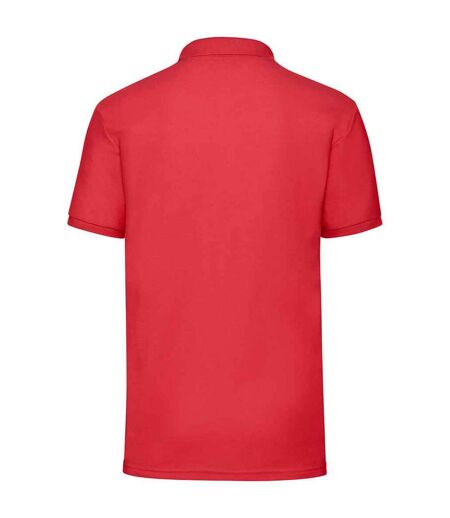 Polo homme rouge Fruit of the Loom