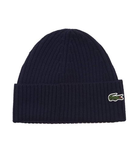 Bonnet marine homme lacoste hjm