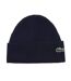 Bonnet marine homme lacoste hjm-1