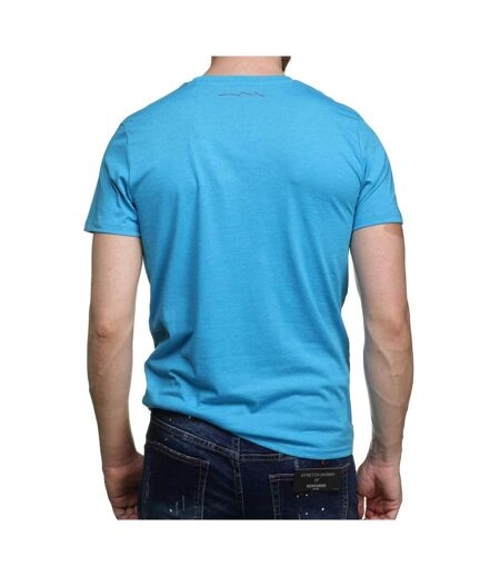 T-shirt bleu homme teddy smith ticlass basic - m
